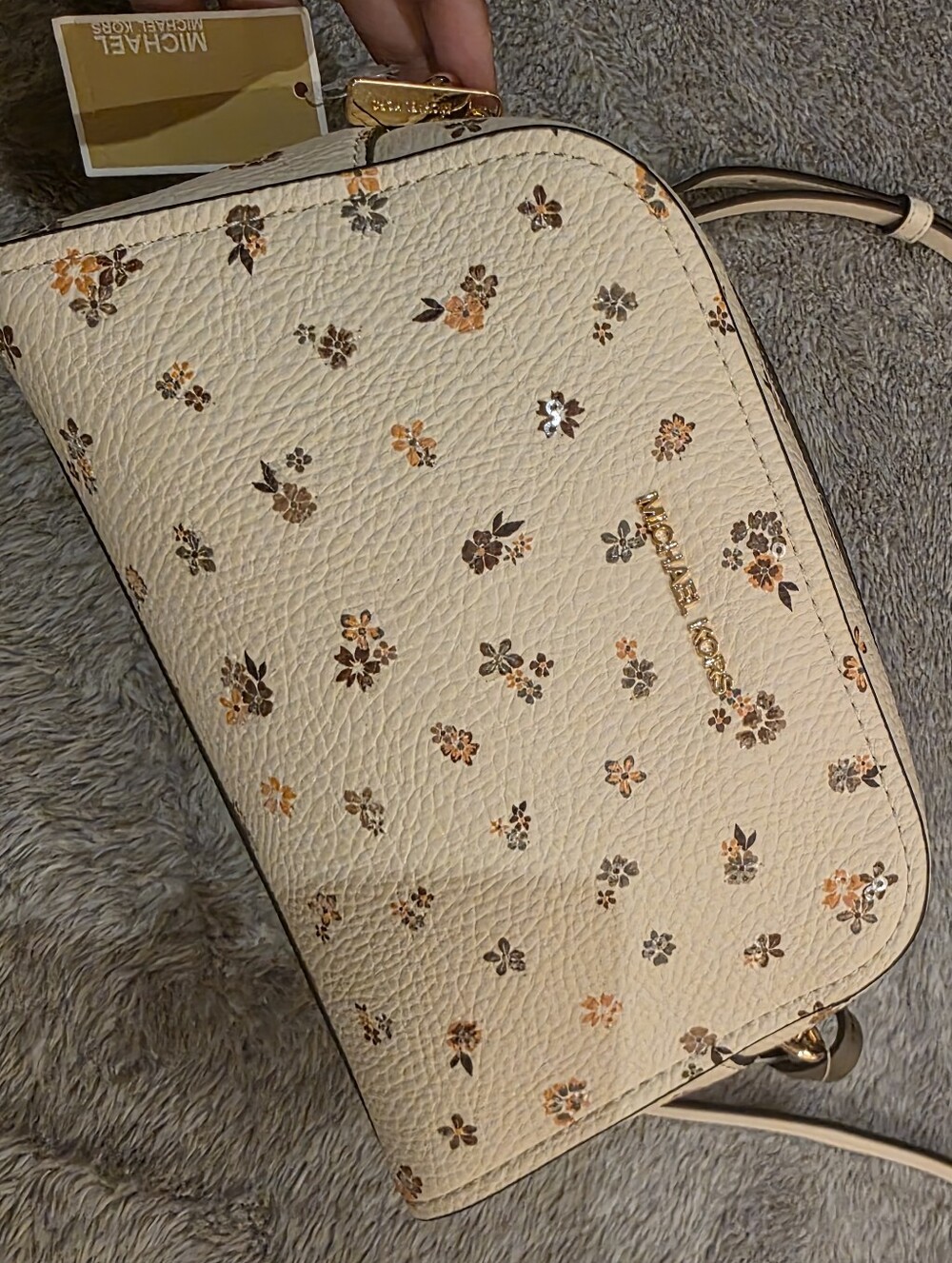 Mk Leather Handbag